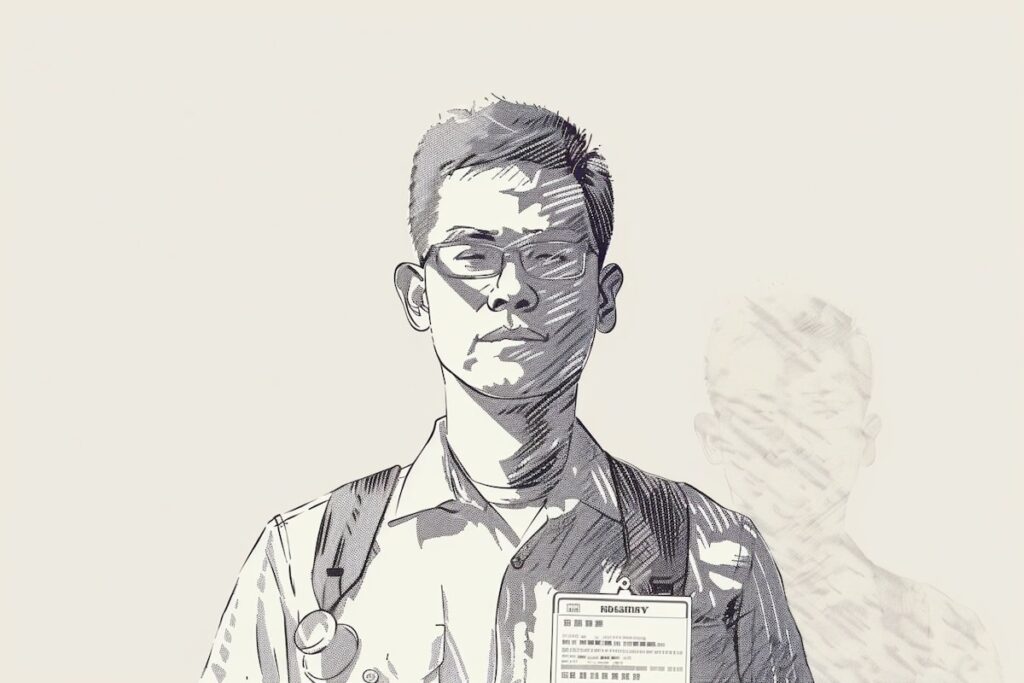 Expiring institutional ID card symbolizing resident disability insurance eligibility before graduation, highlighting income protection, disability insurance for medical residents, underwriting access, and income risk during residency.