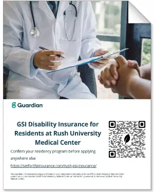 GSI insurance brochure for Geisinger residents and fellows