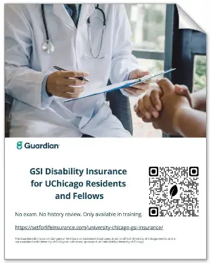 GSI insurance brochure for Geisinger residents and fellows