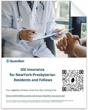 GSI insurance brochure for Geisinger residents and fellows
